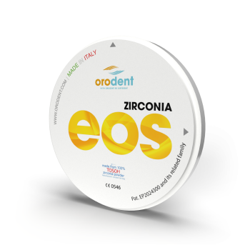 "ZIRCONIA FOR DENTISTRY". EOS 800/1100MPa